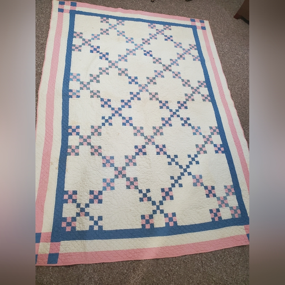 Vintage handmade quilt